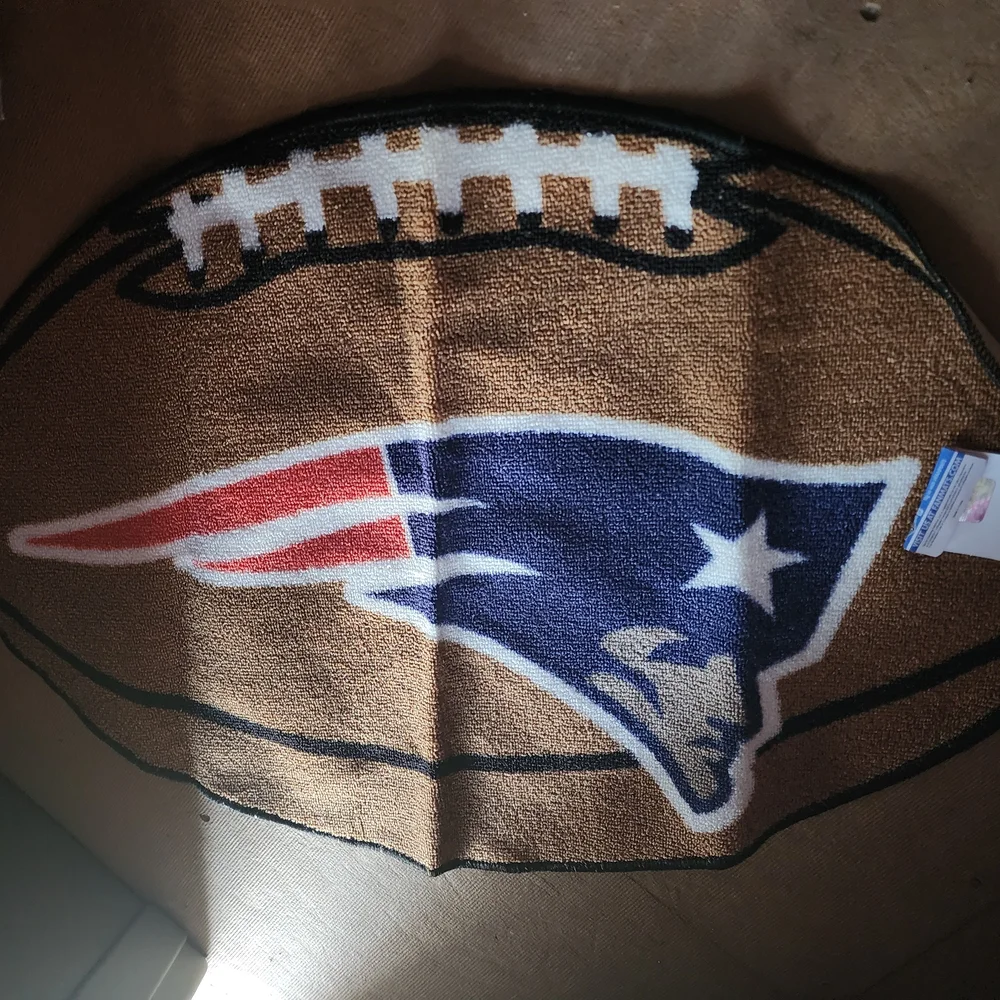 Football Team Logo Rug